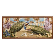  Гобеленовая картина "Павлины и голуби" 75х110 см (4145056) 