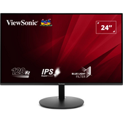  Монитор ViewSonic VA24E1-H черный 