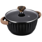  Кастрюля Regent inox Linea Fiamma 63-1420 коричневый, черный 