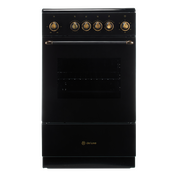  Кухонная плита De Luxe 506004.23эс-121 черный 
