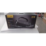  УЦ Портативная колонка W-King X10+ (One mic) черный (без микрофона) 
