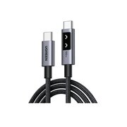  Кабель UGREEN L509 (35512) UNO Type C 2.0 Male To Type C 2.0 Male Robot 5A Data Cable 2m Black/Gray 