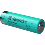  Батарейка алкалиновая DEFENDER LR6-10BL АА 56034 блистер, PowerPulse 