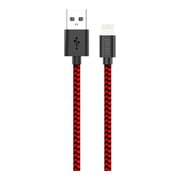  Дата-кабель PERO DC-04 8-pin Lightning, 2А, 2м Red-black 