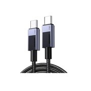  Кабель UGREEN L513 (45067) Type C 2.0 Male To Type C 2.0 Male Charging&Data Cable(240W Max) 1m Black 