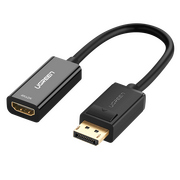  Конвертер UGREEN MM137 (40363) DP to HDMI Female Converter 4K*2K 30Hz Black 