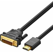 Кабель UGREEN HD106 10135 HDMI to DVI Cable 2m Black 