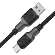  Дата-кабель ACEFAST C10-04 USB-A to USB-C silicone braid charging data cable 1,2м черный 