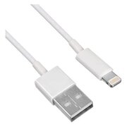  Кабель KINGPRICE KP-USBAL-2m Lightning (m)-USB (m) 2м 2A белый 