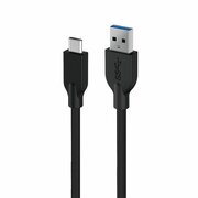  Кабель Genius ACC-A2CC-3A USB-A-USB-C USB 3.0, плетеный нейлон, 100см черный 