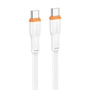  Дата-кабель BOROFONE BX118 Esplendido 60W C to C белый 