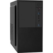  Корпус Exegate BAA-308U2-AAA400 EX298006RUS Minitower (mATX, БП AAA400 с вент. 8см, 1*USB+2*USB3.0, HD Audio, черный) 