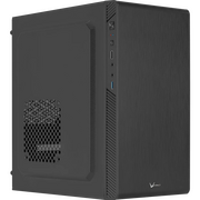  Корпус FORMULA CS-106-S-BK-V1 black MiniTower (mATX, без БП, 2xUSB Type-A) 