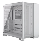  Корпус Corsair 6500D Airflow (CC-9011260-WW) без БП, White, Midi-Tower, TG, no fan, 4xUSB-A 3.2, 1xUSB Type-C, E-ATX, ATX, mITX 