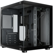  Корпус Ginzzu V100 закаленное стекло 1*USB 3.0,1*USB 2.0, AU mATX 