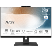  Моноблок MSI Modern AM242P 12M-1881RU (9S6-AE0711-1881) 23.8" Full HD i5 1235U (1.3) 16Gb SSD500Gb Iris Xe W11P GbitEth 120W клавиатура мышь Cam черны 