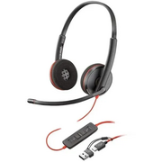  Наушники Poly Blackwire 3220 (8X228A6) черный 