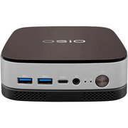  Неттоп OSIO BaseLine B51i-012 Intel Core i3 1215U, DDR4 16ГБ, 512ГБ(SSD), Intel UHD Graphics, Windows 11 Pro, коричневый и серебристый 