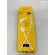  УЦ Дата-кабель BOROFONE BX19 Benefit lightning, 1м белый (плохая упаковка) 