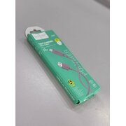  УЦ Дата-кабель HOCO X107 Favor charging data cable Micro серый (плохая упаковка) 