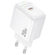  СЗУ BOROFONE BAS43A Potential single-port PD20W EU белый 