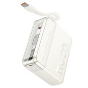 Аккумулятор внешний резервный HOCO Q38 Excellent PD20W with two-way cable 10000mAh белый 