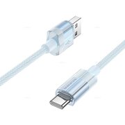  Дата-кабель BOROFONE BU44 Sincero Type-C голубой 