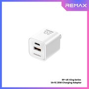  СЗУ REMAX RP-U8 Kings 20W A+C Charger EU белый 