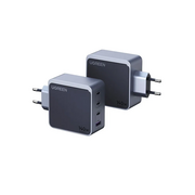  Зарядное утройство UGREEN X570 (45575) Nexode S 140W USB-A+3*USB-C GaN Tech Fast Charger EU Gray 