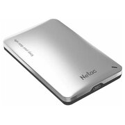  Внешний корпус для HDD/SSD NETAC WH12 (NT07WH12-30AC) 2.5" SATA USB3.0 серебристый 