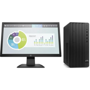  ПК HP 290 G9 (9M936AT/W11P) MT i3 12100/8Gb/SSD512Gb UHDG 730/W11Pro/kb/m/kb/черный/монитор в комплекте P204 Pro, черный 