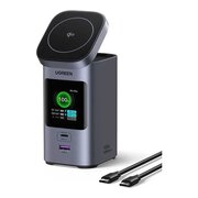  Power bank UGREEN PB771 (35527B) 20000mAh Quick Charging + Magnetic Wireless 145W Power Bank Gray 