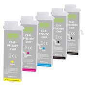  Картридж перезаправляемый струйный Cactus CS-R-PFI321SET-Chip набор 5шт.упак. для Canon imageProGraf TM-250/255/350/355 с чипом 