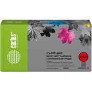  Картридж перезаправляемый струйный Cactus CS-R-PFI320M-Chip PFI-320M пурпурный 260мл для Canon imagePrograf TM-200/200MFP/205/300/300MFP/305/250/255 