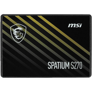  SSD MSI Spatium S270 (S78-440E340-P83) 2.5" 480GB SATA 6Gb/s, 500/450, IOPS 55/80K, MTBF 2M, 250TBW, RTL SATA 6Gb/s, 500/450 