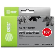  Картридж перезаправляемый струйный Cactus CS-R-PFI107MBK черный матовый для Canon imageProGraf iPF670/680/685/770/780/785 без чипа 