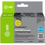  Картридж струйный Cactus CS-L0S70AE-R 953XL черный 54мл для HP OJ Pro 7740/8210/8218/8710/8715 