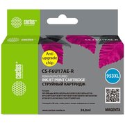  Картридж струйный Cactus CS-F6U17AE-R 953XL пурпурный 24мл для HP OJ Pro 7740/8210/8218/8710/8715 
