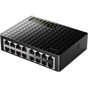  Коммутатор неуправляемый Cudy FS1016D (L2) 16x100Мбит/с 
