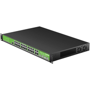  Коммутатор управляемый Digma DSP724G-4C-R300 (L2+) 24x1Гбит/с 4xКомбо(1000BASE-T/SFP) 24PoE 24PoE+ 300W 