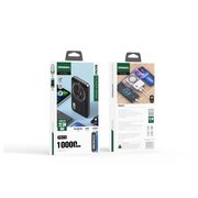  Аккумулятор внешний резервный TOPOMAX TPB-F18 10000mAh, PD 22.5W, wireless charging 15W черный 
