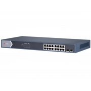  Коммутатор управляемый Hikvision DS-3E1518P-SI 16x1Гбит/с 