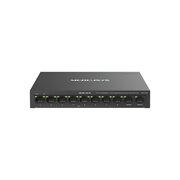  Коммутатор Mercusys MS110CP Настольный с 8 портами PoE+ 10/100Мбит/c и 2 гигабитными портами 