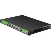  Коммутатор управляемый Digma DSW724G-4C-R (L2+) 24x1Гбит/с 4xКомбо(1000BASE-T/SFP) 