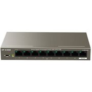  Коммутатор неуправляемый PoE IP-COM G1109P-8-102W 9 портов, 9x1Гбит/с, PoE 8х92Вт, настольный 