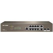  Коммутатор управляемый L3 IP-COM G5312F 12 портов, 10х1 Гбит/с, Base-X SFP 2х1 Гбит/с, настольный 