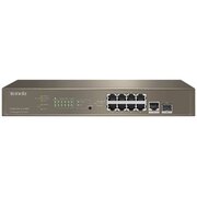  Управляемый PoE гигабитный коммутатор L3 Tenda TEG5310P-8-150W 8PoE портов, 1 Uplink, 1 SFP 