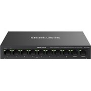  Коммутатор Mercusys MS110CMP Настольный с 8 портами PoE+ 10/100Мбит/c и 2 гигабитными портами 
