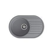  Кухонная мойка LEX Como 740 Deep Grey 