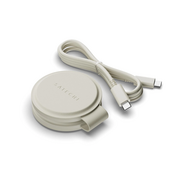  Зарядное устройство Satechi ST-QTG21W Qi2 OntheGo 2-in-1 Wireless Charger песочный 